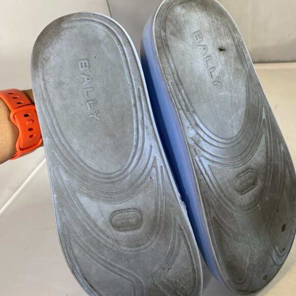 Bally logo embossed cut out slippers - Picture 4 of 5